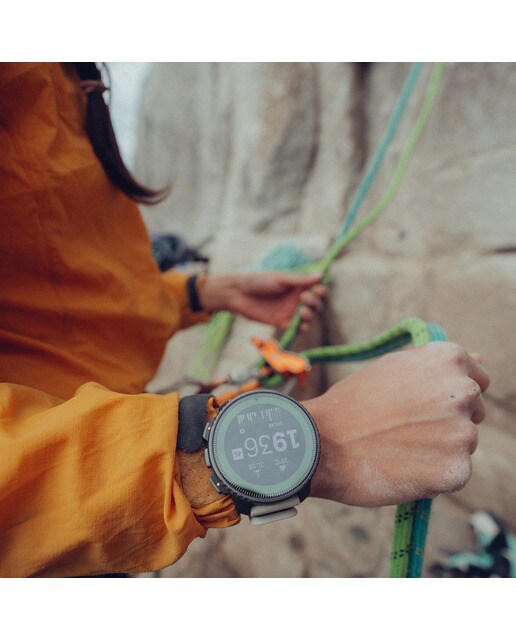 Relógio GPS Vertical Titanium Solar Cinzento-7