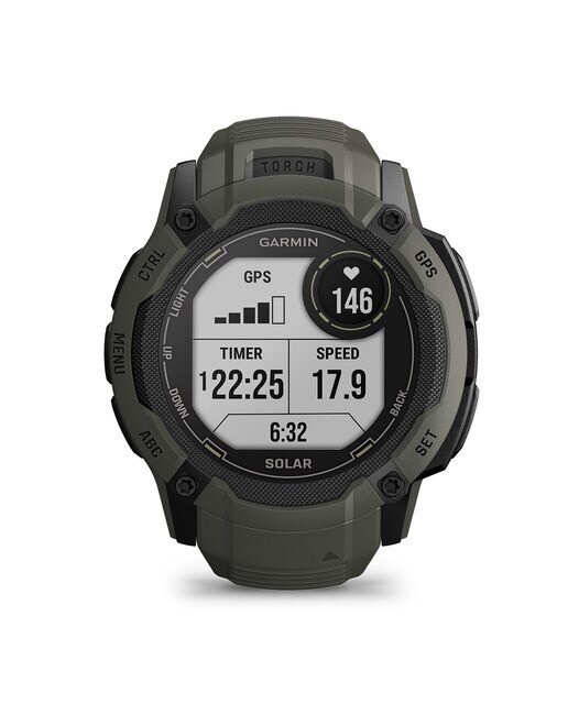 Relógio Smartwatch Instinct 2X Solar Verde-2