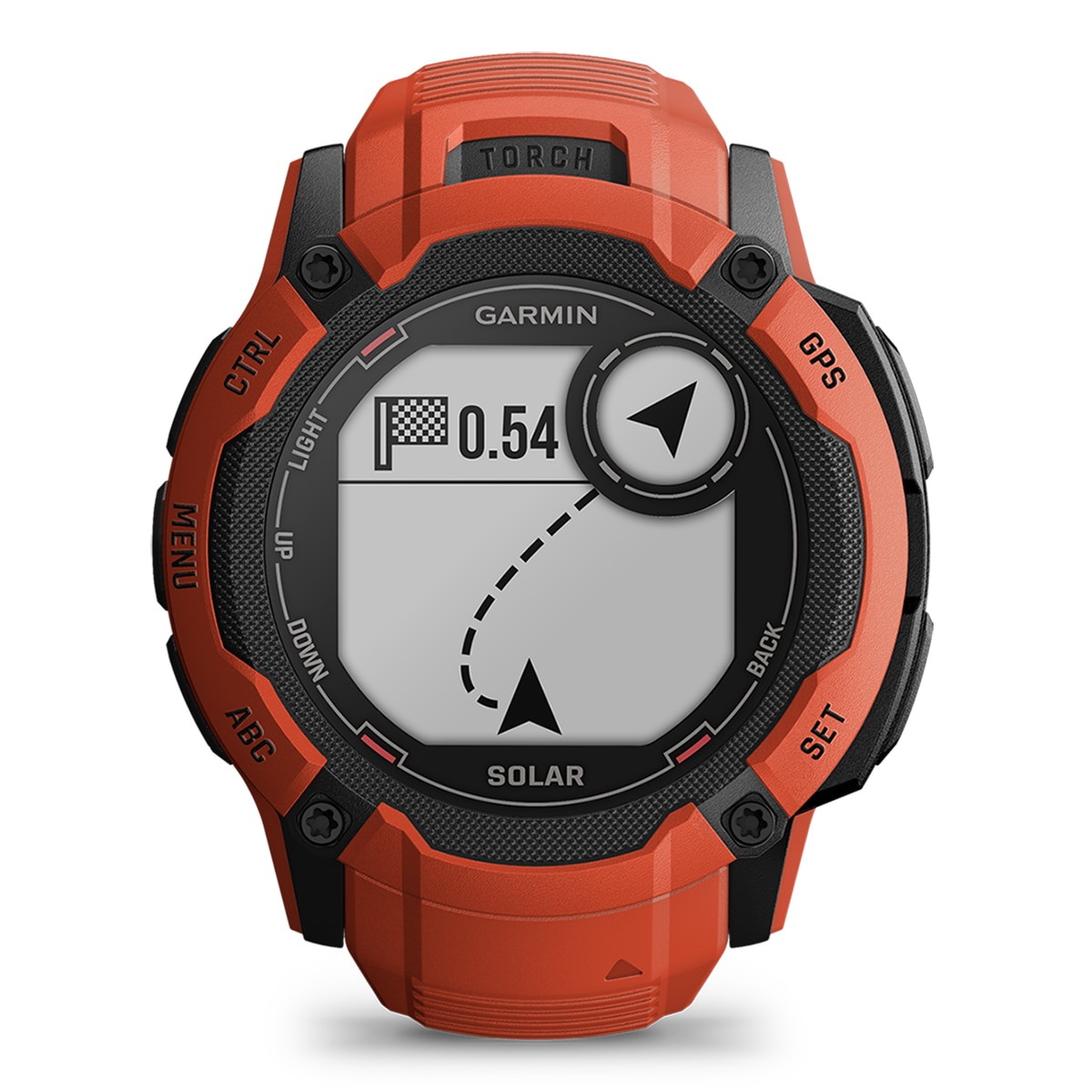 Relógio Smartwatch Instinct 2X Solar Vermelho-2