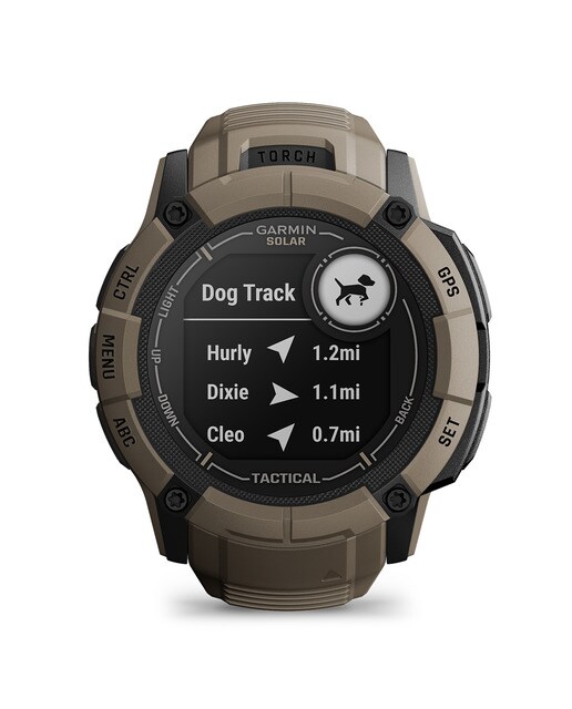 Relógio Smartwatch Instinct 2X Solar Castanho-2