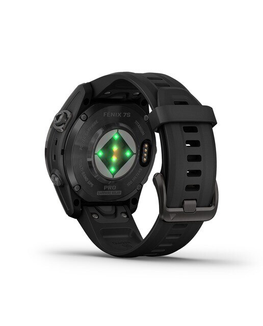 Relógio Smartwatch Fenix 7S Pro Safira Solar Cinzento / Preto-2