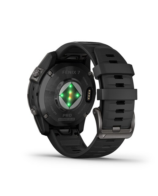 Relógio Smartwatch Fenix 7 Pro Safira Solar Cinzento / Preto-2