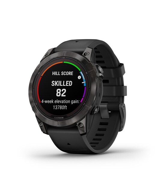 Relógio Smartwatch Fenix 7 Pro Safira Solar Cinzento / Preto-5