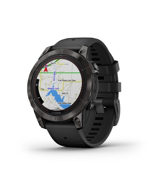 Relógio Smartwatch Fenix 7 Pro Safira Solar Cinzento / Preto-7