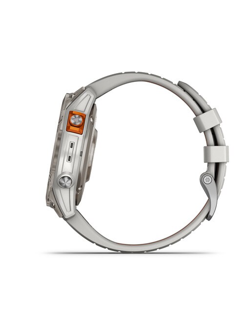 Relógio Smartwatch Fenix 7 Pro Safira Solar Cinzento / Laranja-3