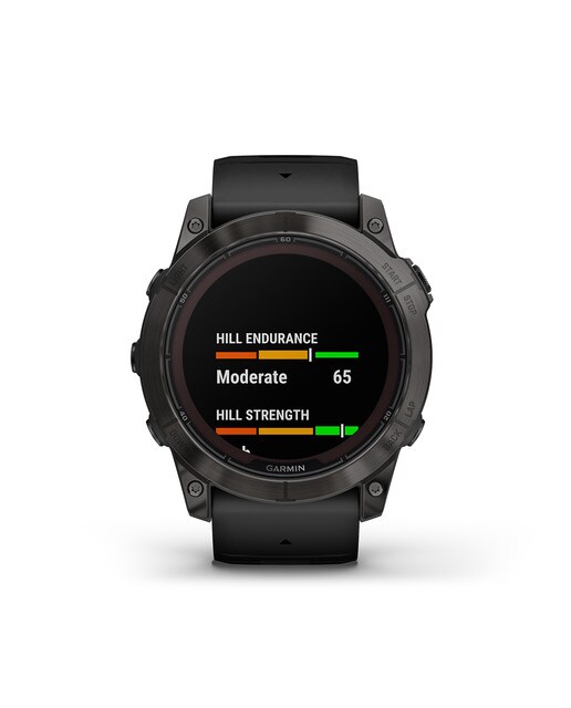 Relógio Smartwatch Fenix 7X Pro Safira Solar Cinzento / Preto-5