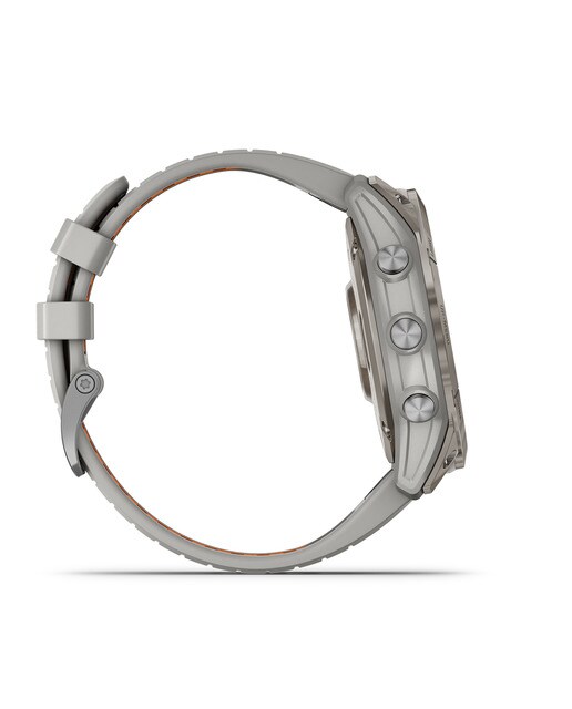 Relógio Smartwatch Fenix 7X Pro Safira Solar Cinzento / Laranja-4