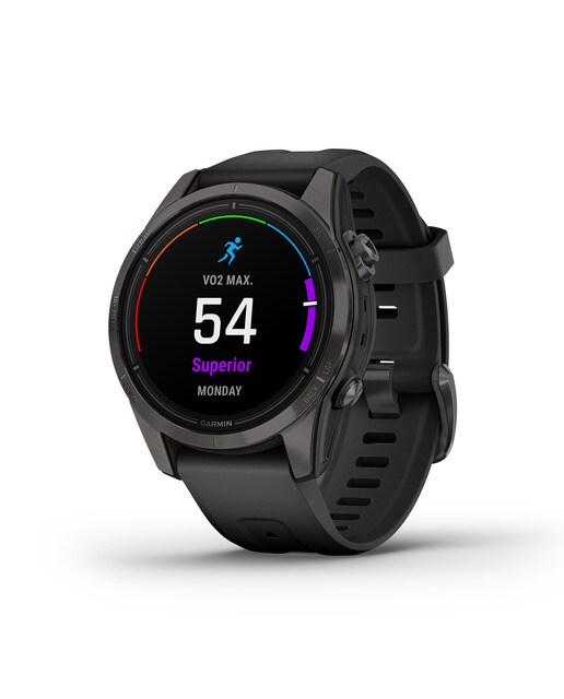 Relógio Smartwatch Epix Pro Safira (Gen 2) 42mm Cinzento / Preto-4