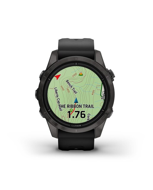 Relógio Smartwatch Epix Pro Safira (Gen 2) 42mm Cinzento / Preto-7