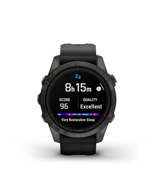 Relógio Smartwatch Epix Pro Safira (Gen 2) 42mm Cinzento / Preto-8