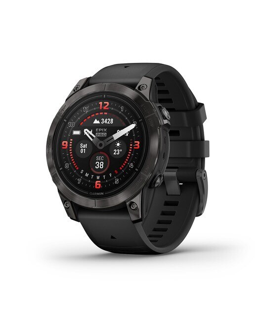 Relógio Smartwatch Epix Pro Safira (Gen 2) 47mm Cinzento / Preto-5