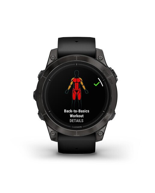Relógio Smartwatch Epix Pro Safira (Gen 2) 47mm Cinzento / Preto-7