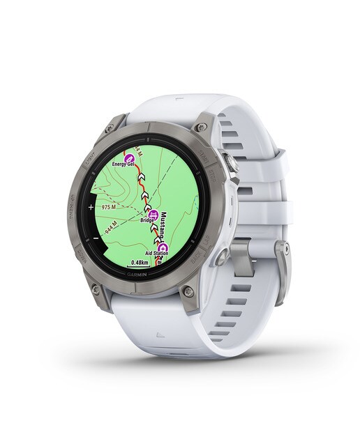 Relógio Smartwatch Epix Pro Safira (Gen 2) 47mm Branco / Cinzento-5