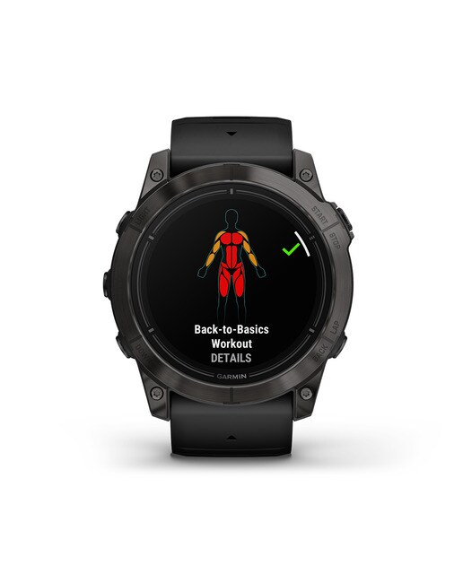 Relógio Smartwatch Epix Pro Safira (Gen 2) 51mm Cinzento / Preto-6