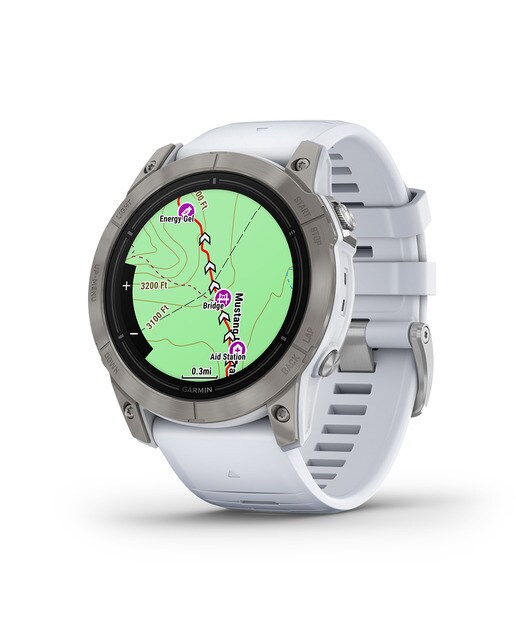 Relógio Smartwatch Epix Pro Safira (Gen 2) 51mm Branco / Cinzento-4