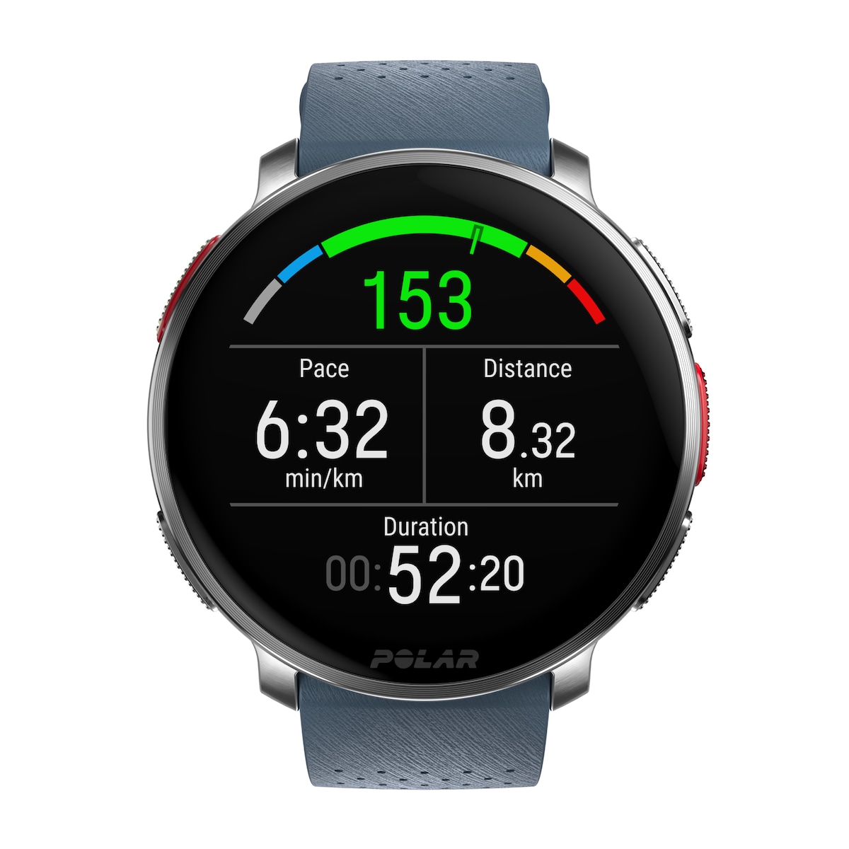 Reloj smartwatch Vantage V3 Polar Azul / Gris-10