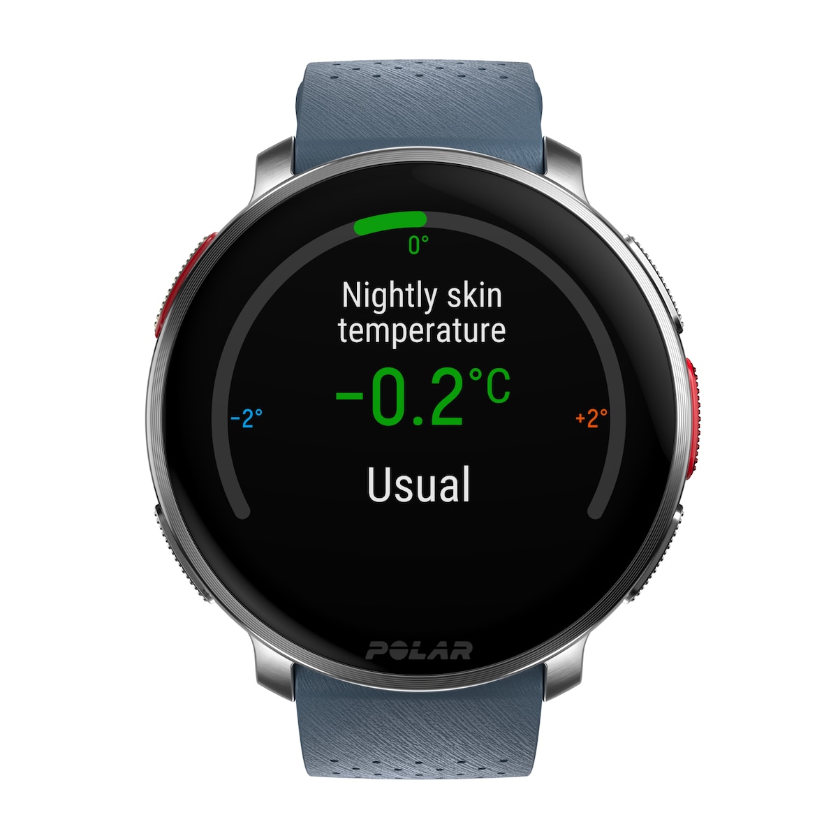 Reloj smartwatch Vantage V3 Polar Azul / Gris-13