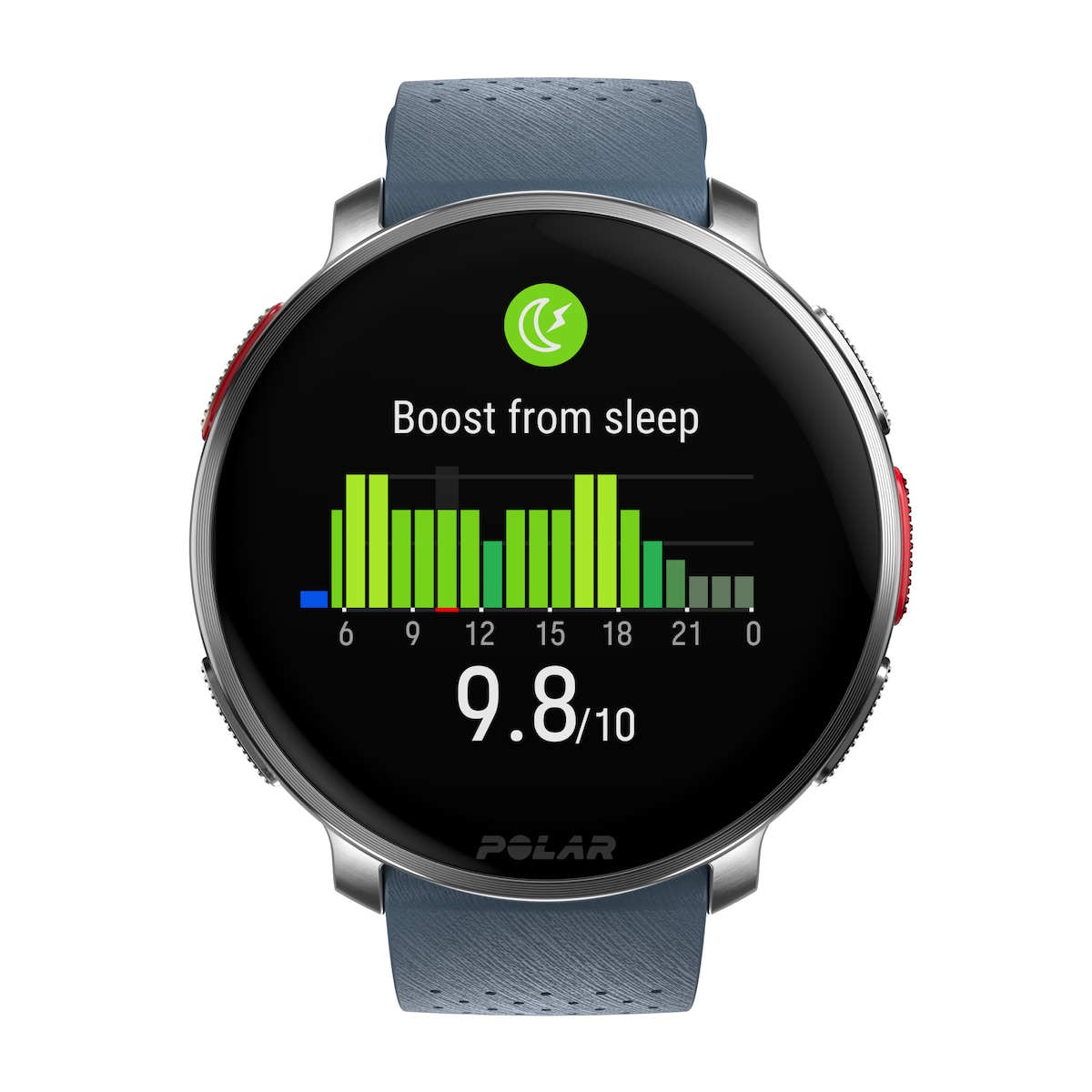 Reloj smartwatch Vantage V3 Polar Azul / Gris-14