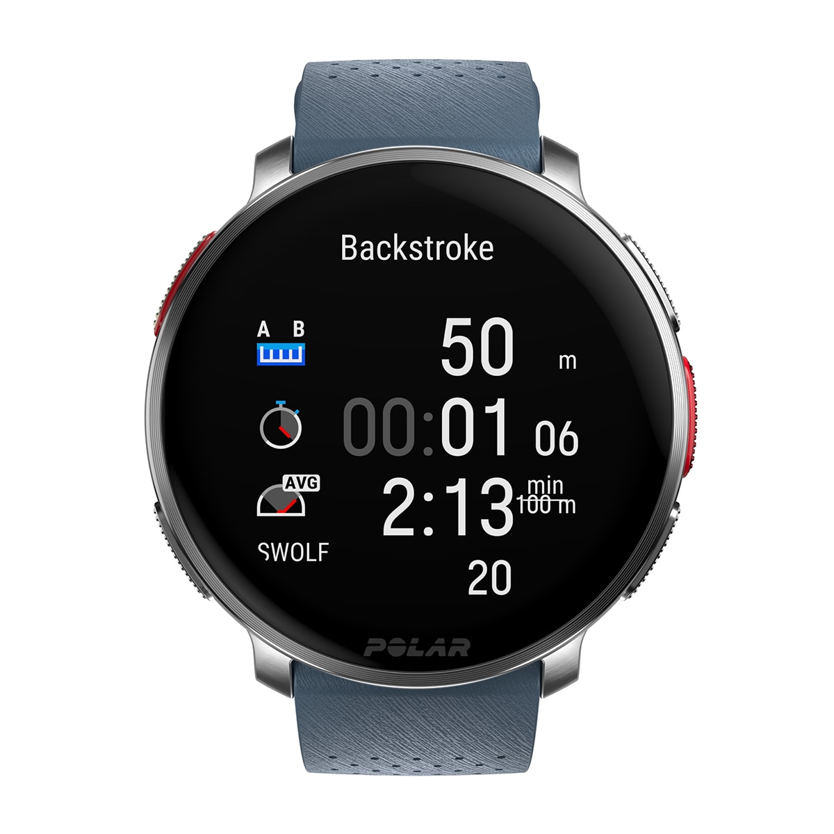 Relógio Smartwatch Vantage V3 Azul / Cinzento-16