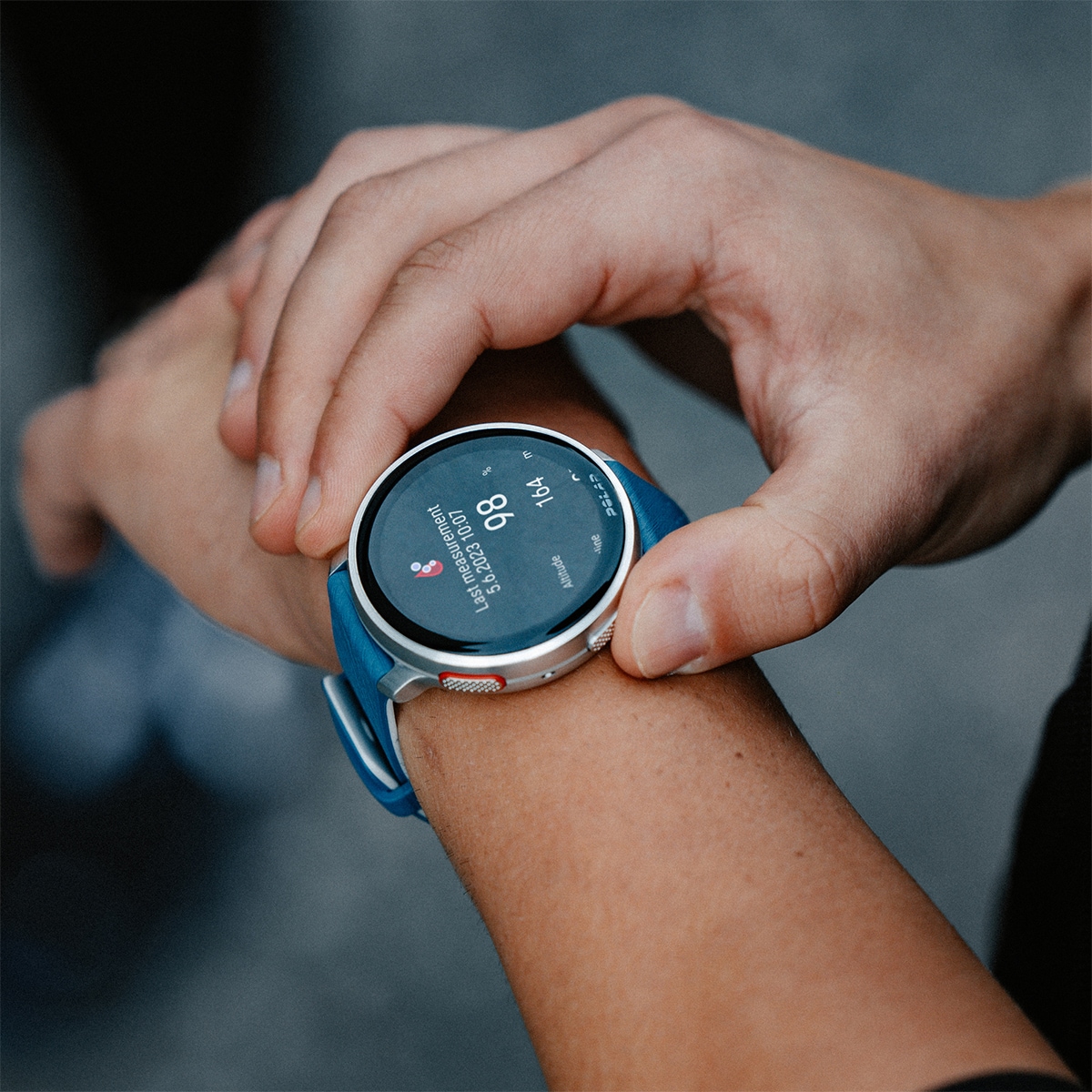 Reloj smartwatch Vantage V3 Polar Azul / Gris-19