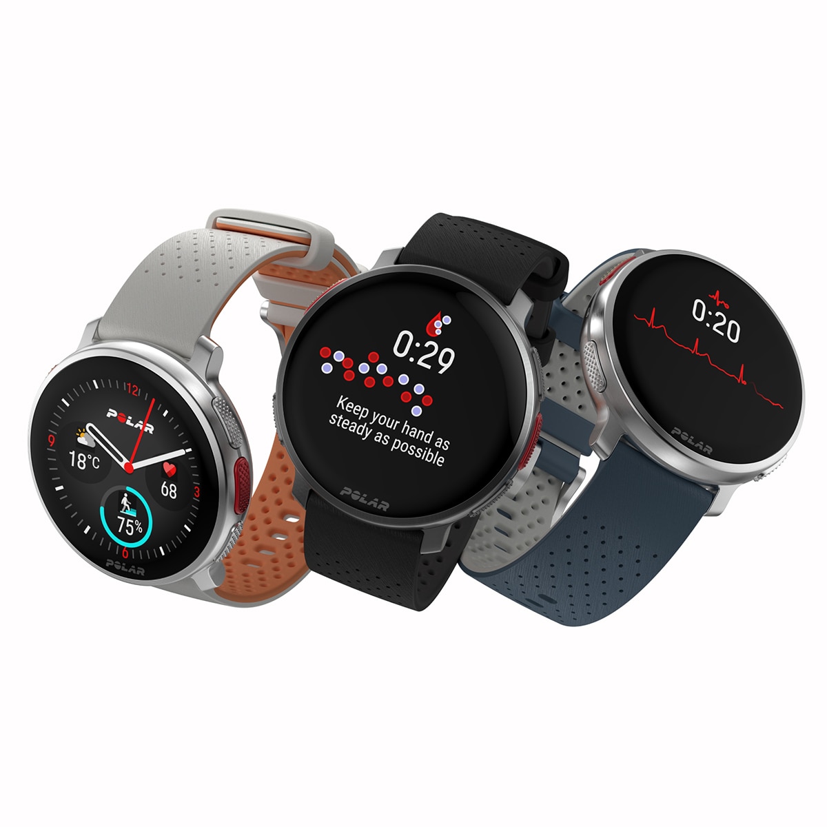 Relógio Smartwatch Vantage V3 Cinzento / Laranja-8