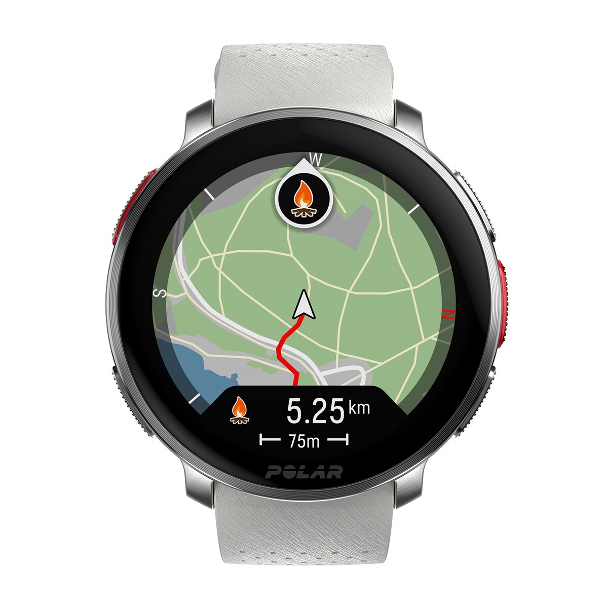 Relógio Smartwatch Vantage V3 Cinzento / Laranja-9