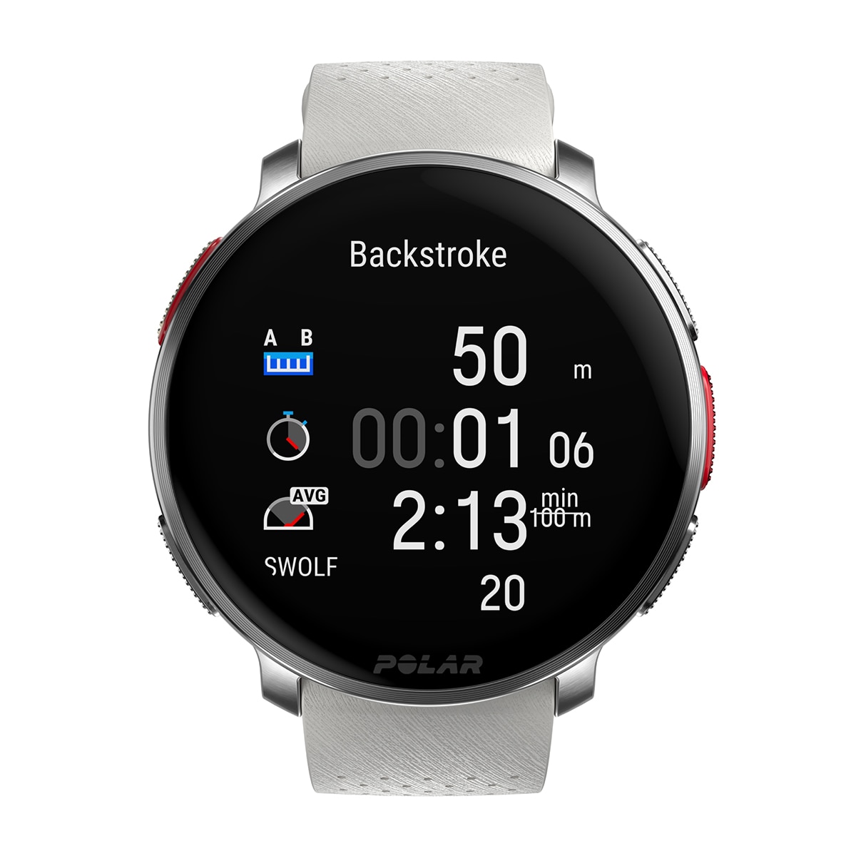 Relógio Smartwatch Vantage V3 Cinzento / Laranja-16