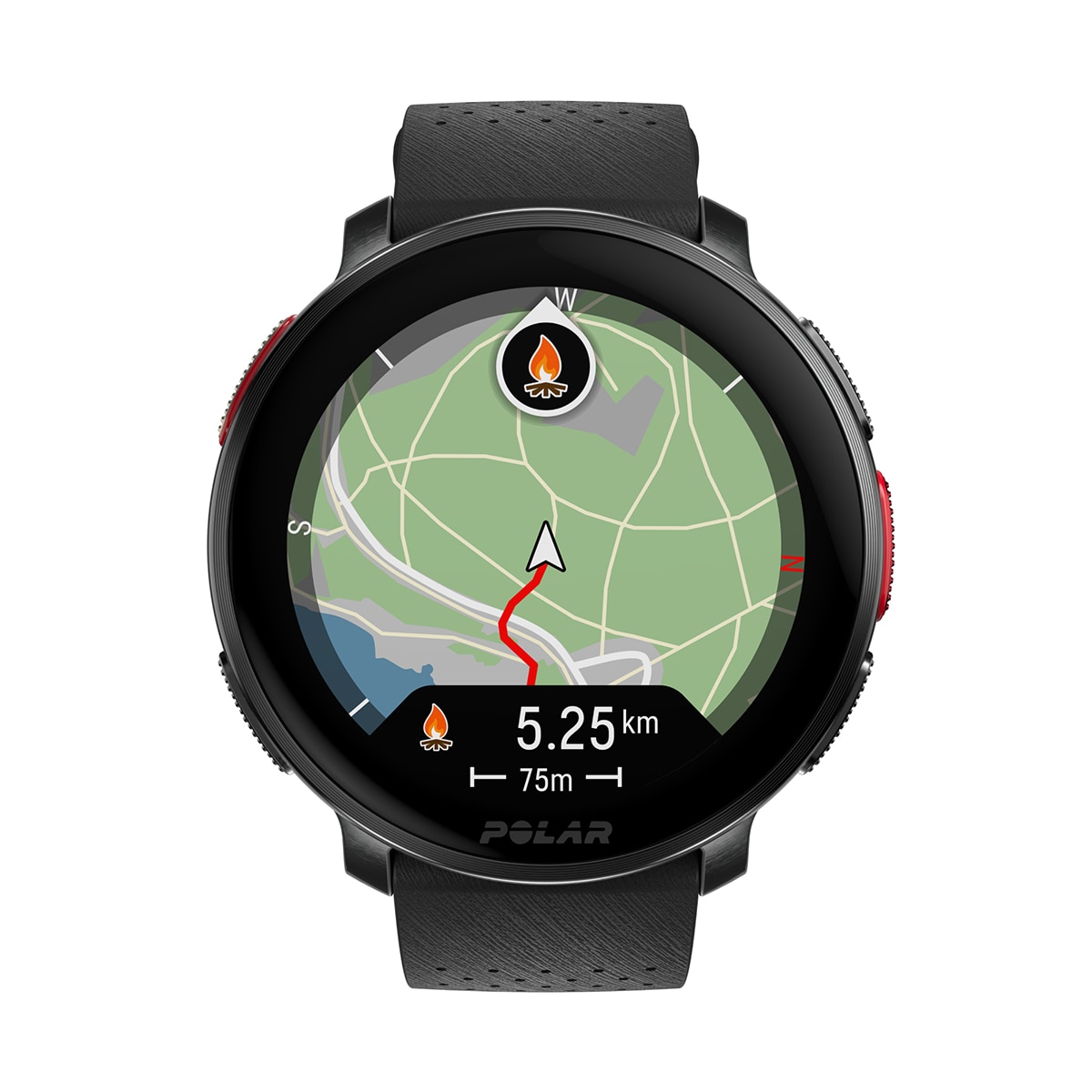 Relógio Smartwatch Vantage V3 H10 Preto / Cinzento-9