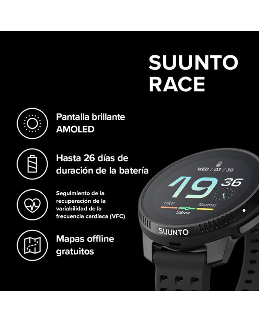 Relógio GPS Race Preto-14