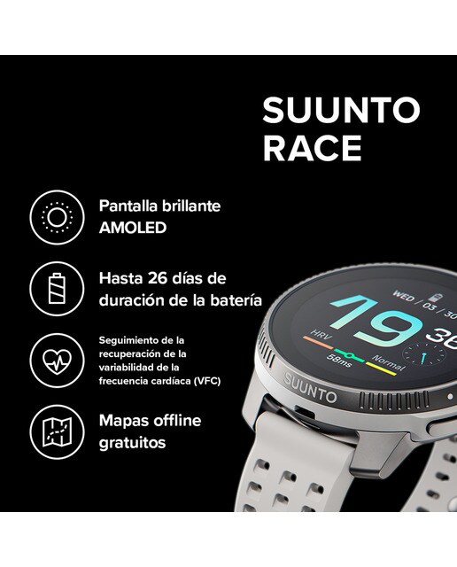 Relógio GPS Race Branco-12