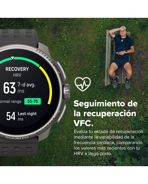 Relógio GPS Race Titanium Preto-12