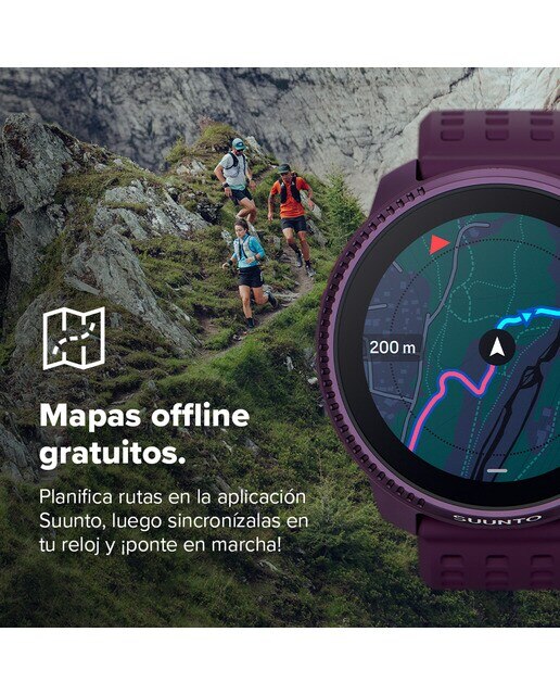 Relógio GPS Race Titanium Roxo-9