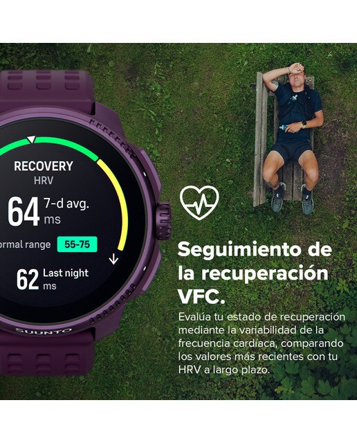 Relógio GPS Race Titanium Roxo-10
