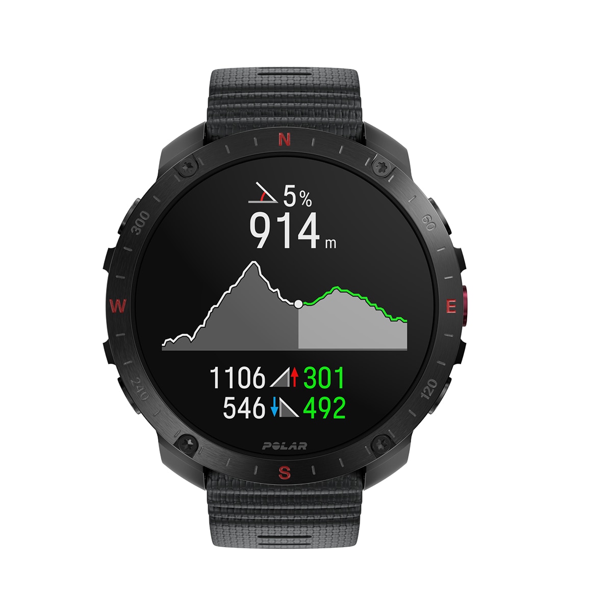 Relógio Smartwatch Polar Grit X2 Pro - Tamanho S-L Preto / Cinzento-12