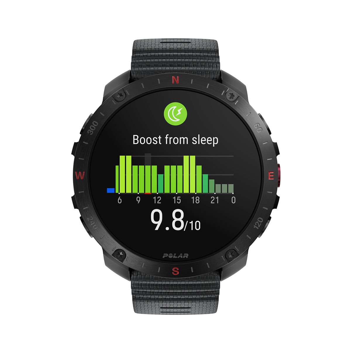 Reloj smartwatch Polar Grit X2 Pro Talla S-L Polar Negro / Gris-15