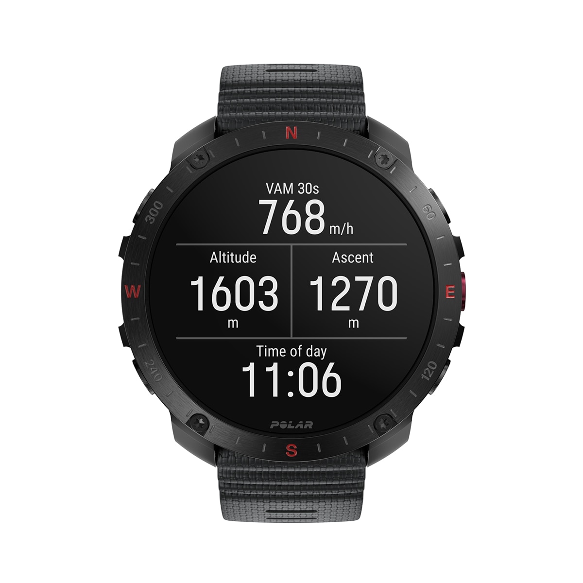 Relógio Smartwatch Polar Grit X2 Pro - Tamanho S-L Preto / Cinzento-16