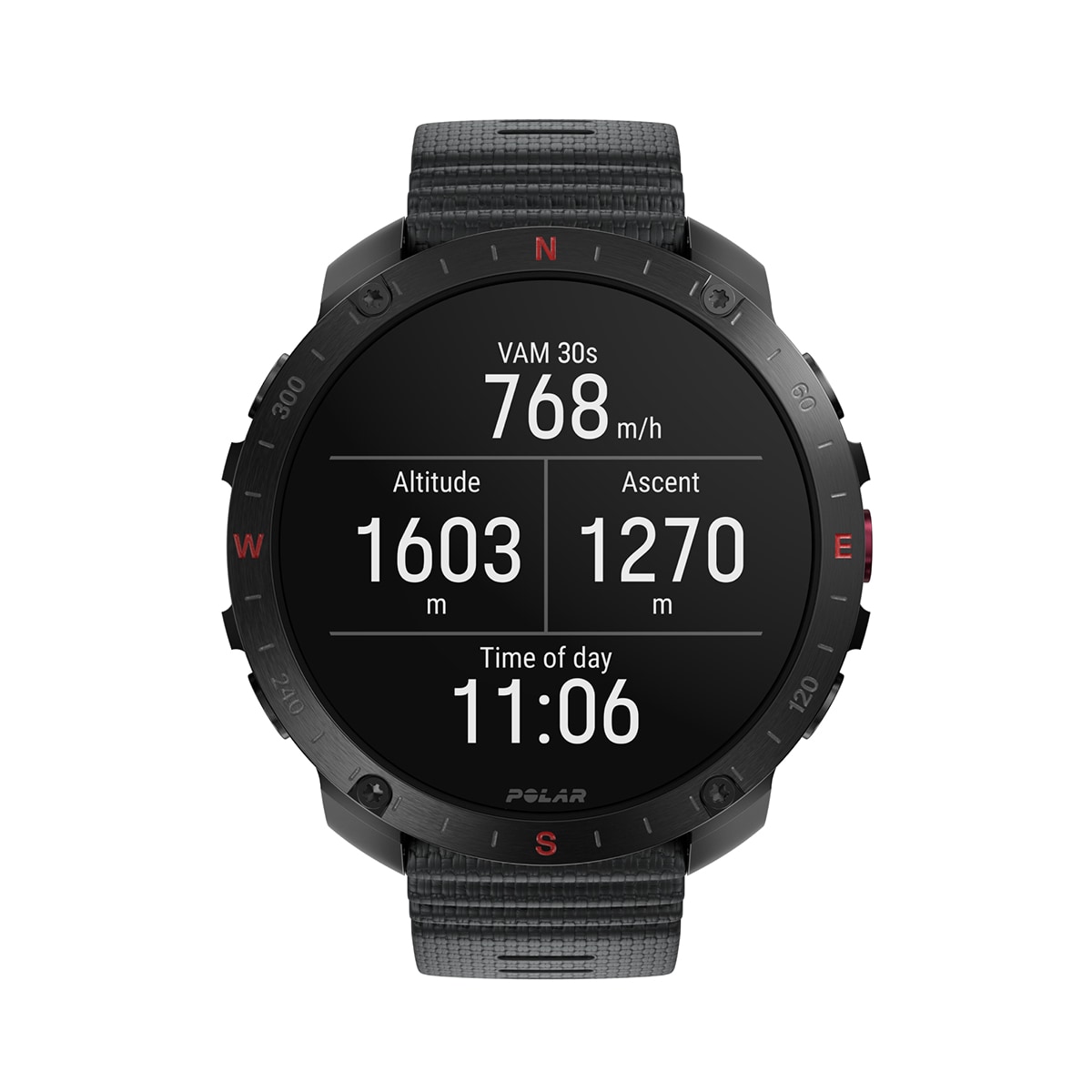 Reloj smartwatch Polar Grit X2 Pro Talla S-L Polar Negro / Gris-16