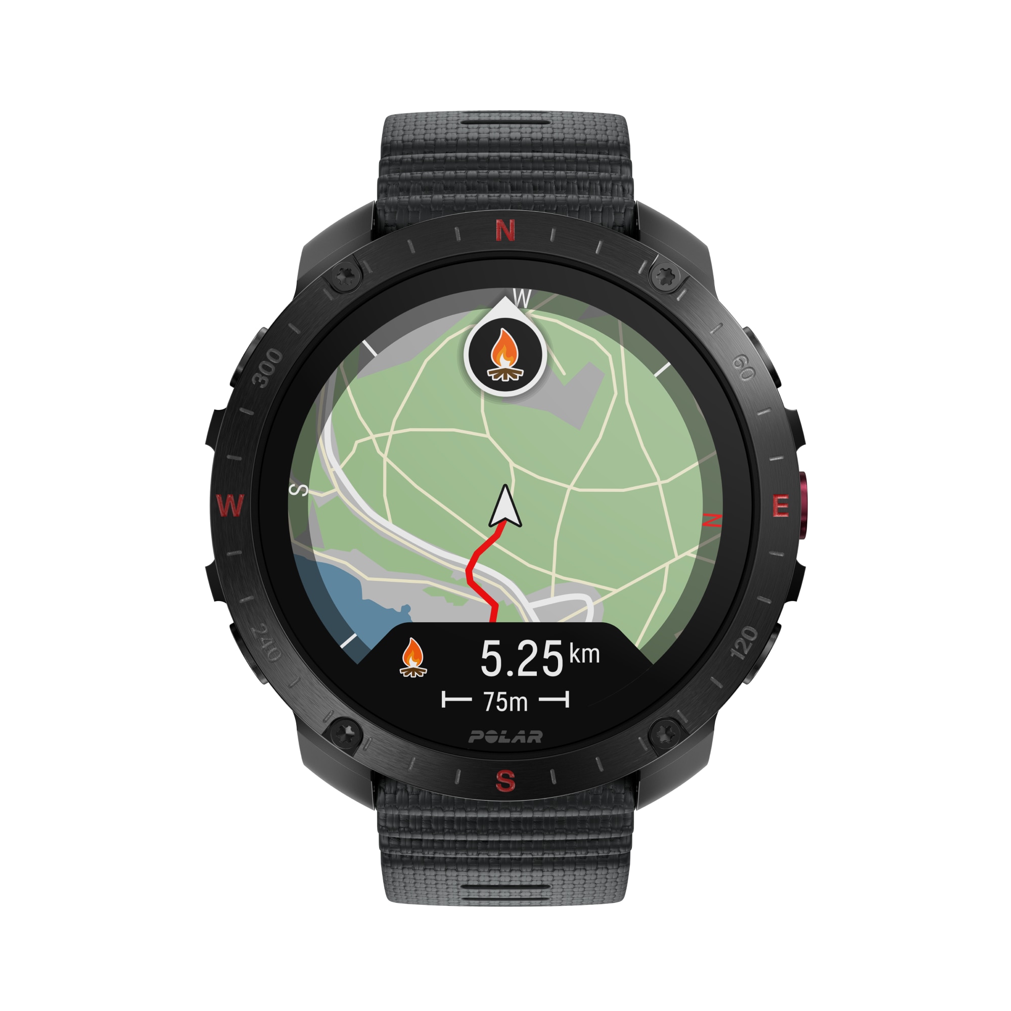 Relógio Smartwatch Polar Grit X2 Pro com Sensor H10 - Tamanho S-L Preto / Cinzento-11