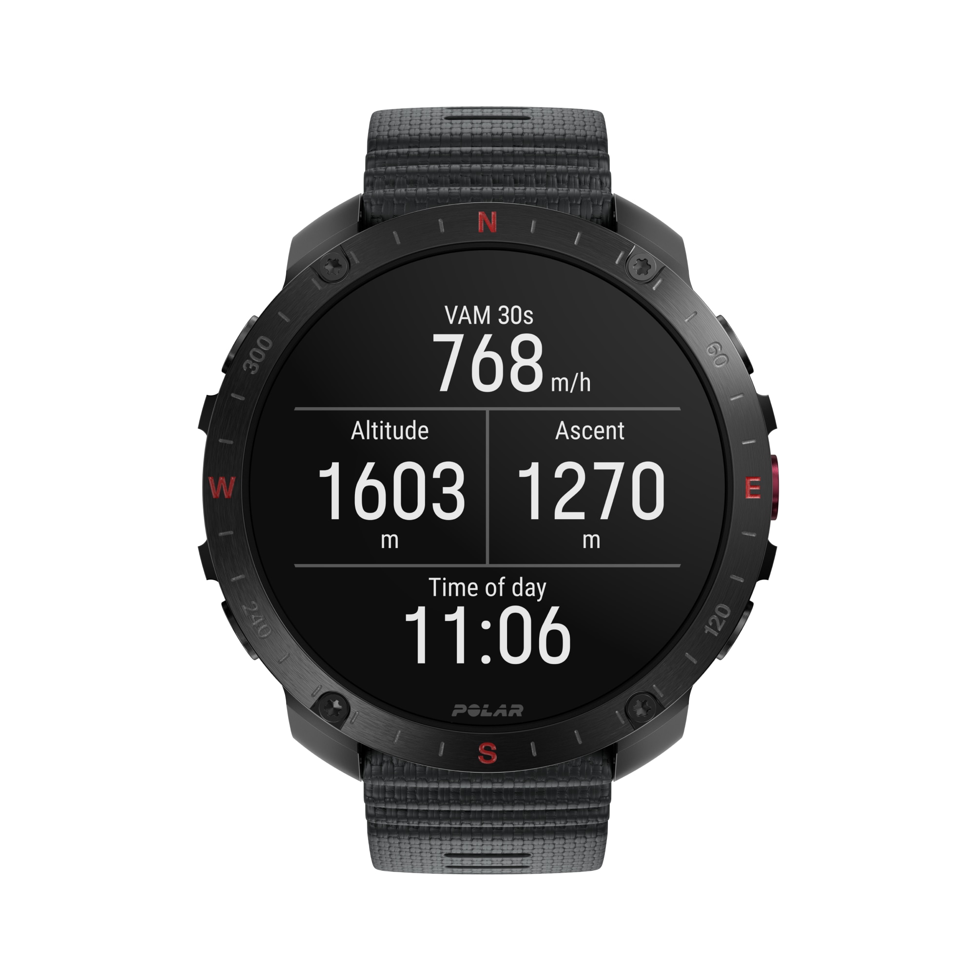 Relógio Smartwatch Polar Grit X2 Pro com Sensor H10 - Tamanho S-L Preto / Cinzento-16