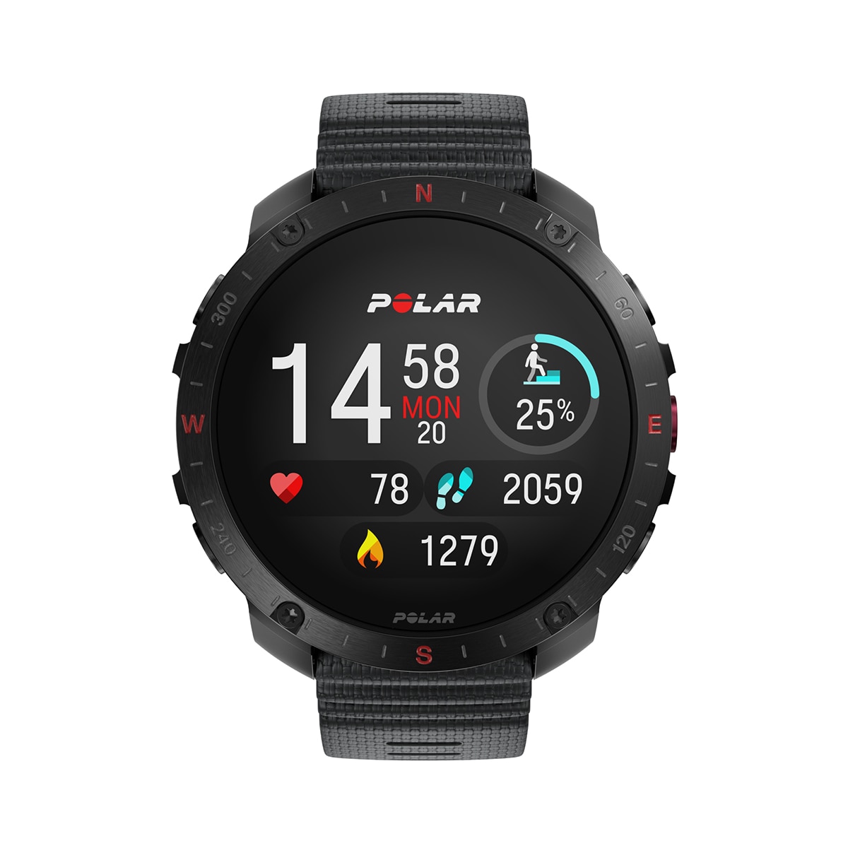 Relógio Smartwatch Polar Grit X2 Pro com Sensor H10 - Tamanho S-L Preto / Cinzento-17