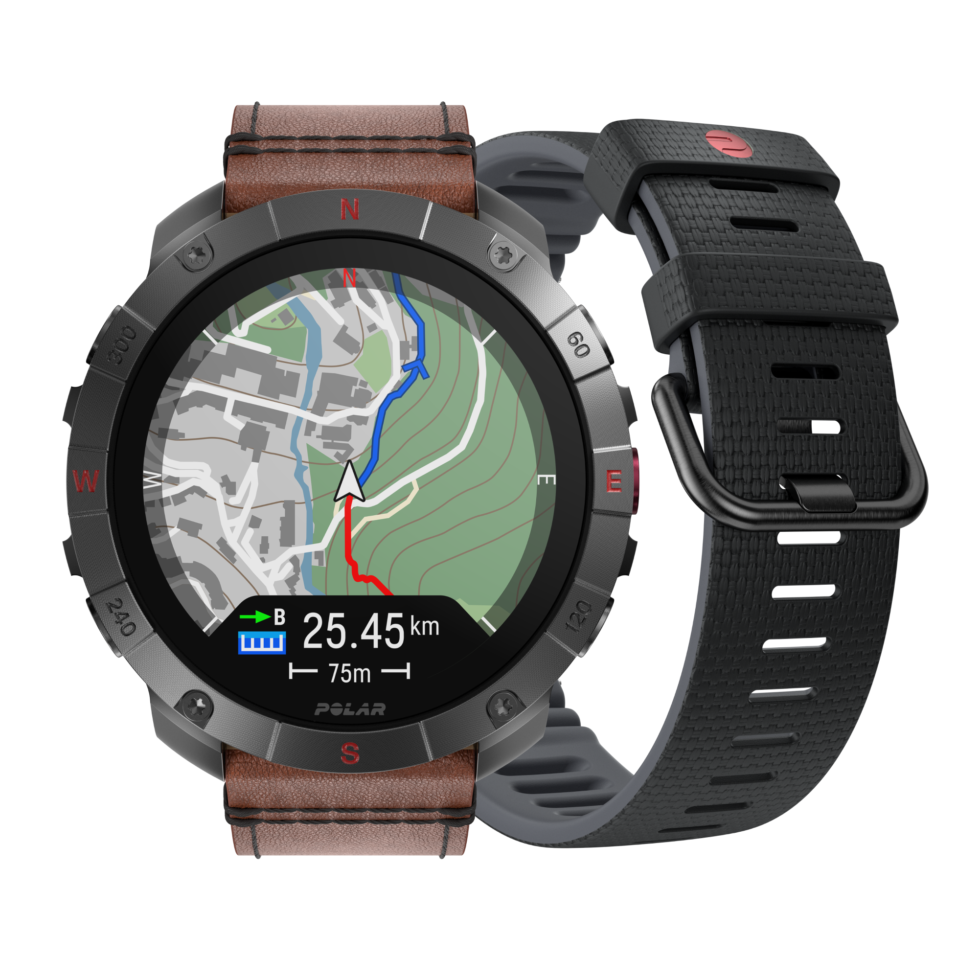 Imagem 0 de Relógio Smartwatch Polar Grit X2 Pro Titan - Tamanho S-L