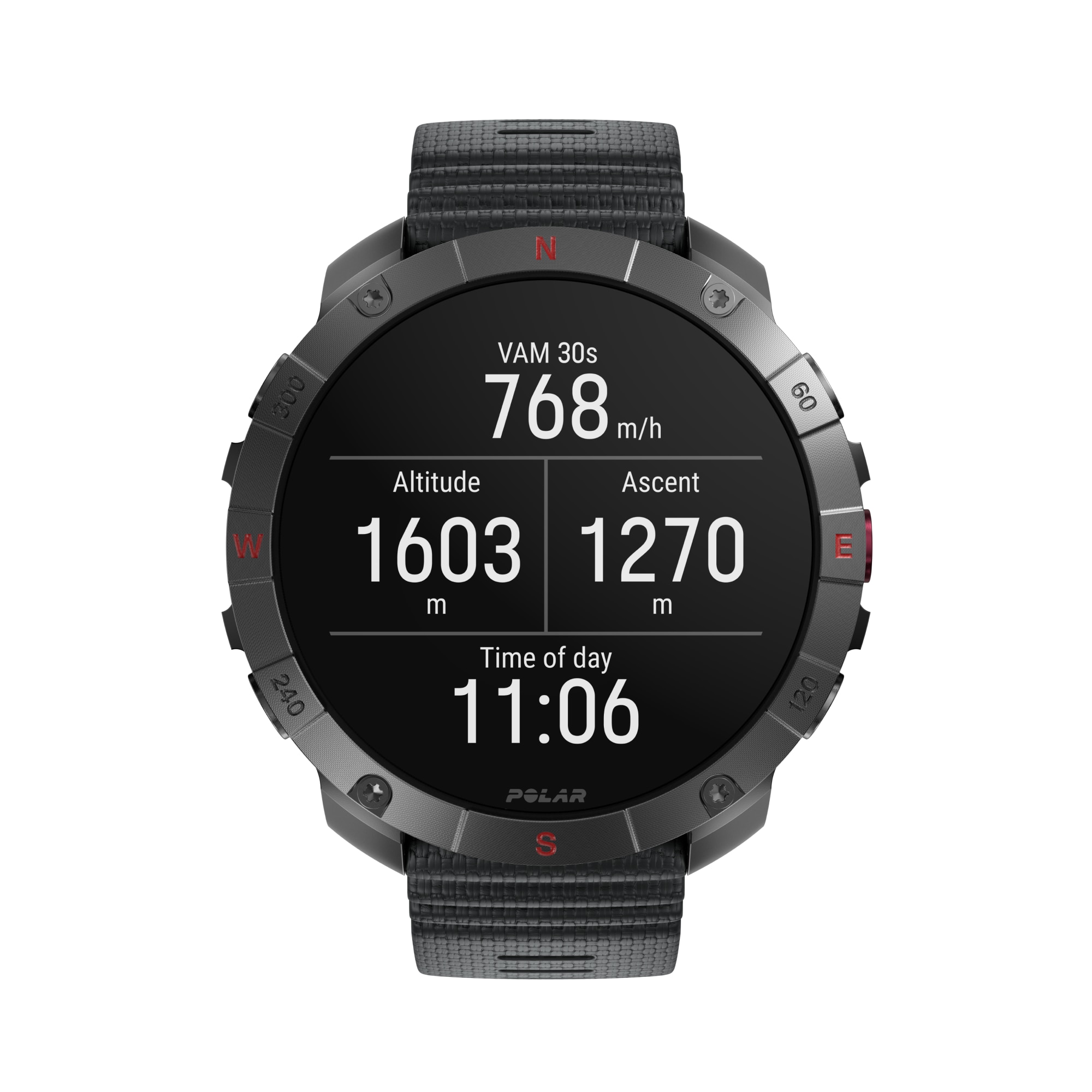 Relógio Smartwatch Polar Grit X2 Pro Titan - Tamanho S-L Castanho / Cinzento-17