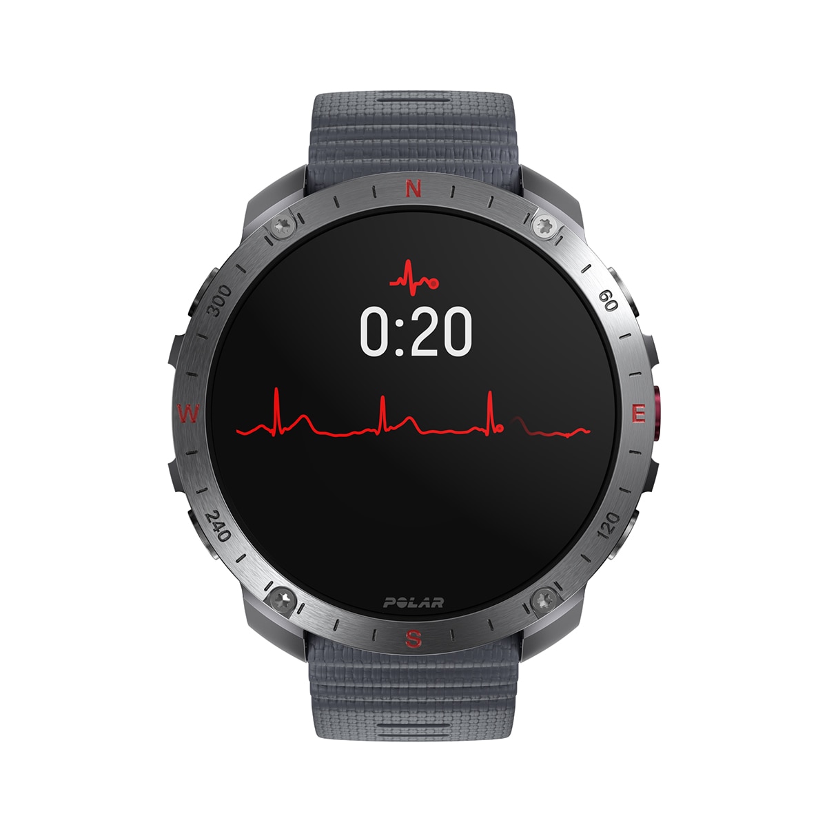 Relógio Smartwatch Polar Grit X2 Pro - Tamanho S-L Cinzento-13