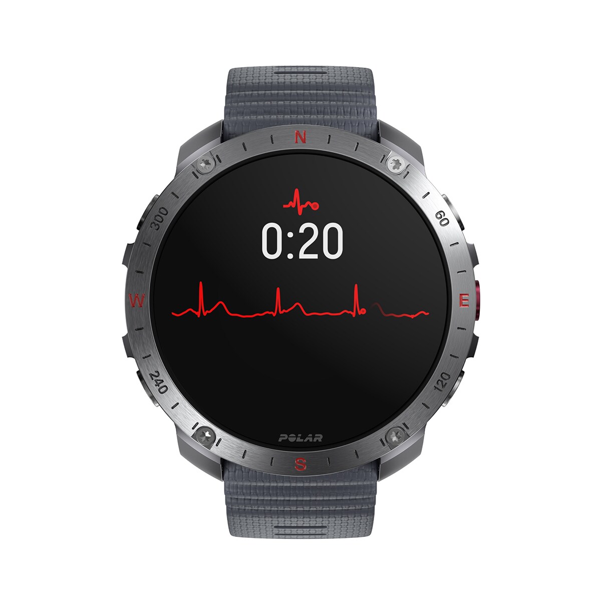 Relógio Smartwatch Polar Grit X2 Pro - Tamanho S-L Cinzento-13