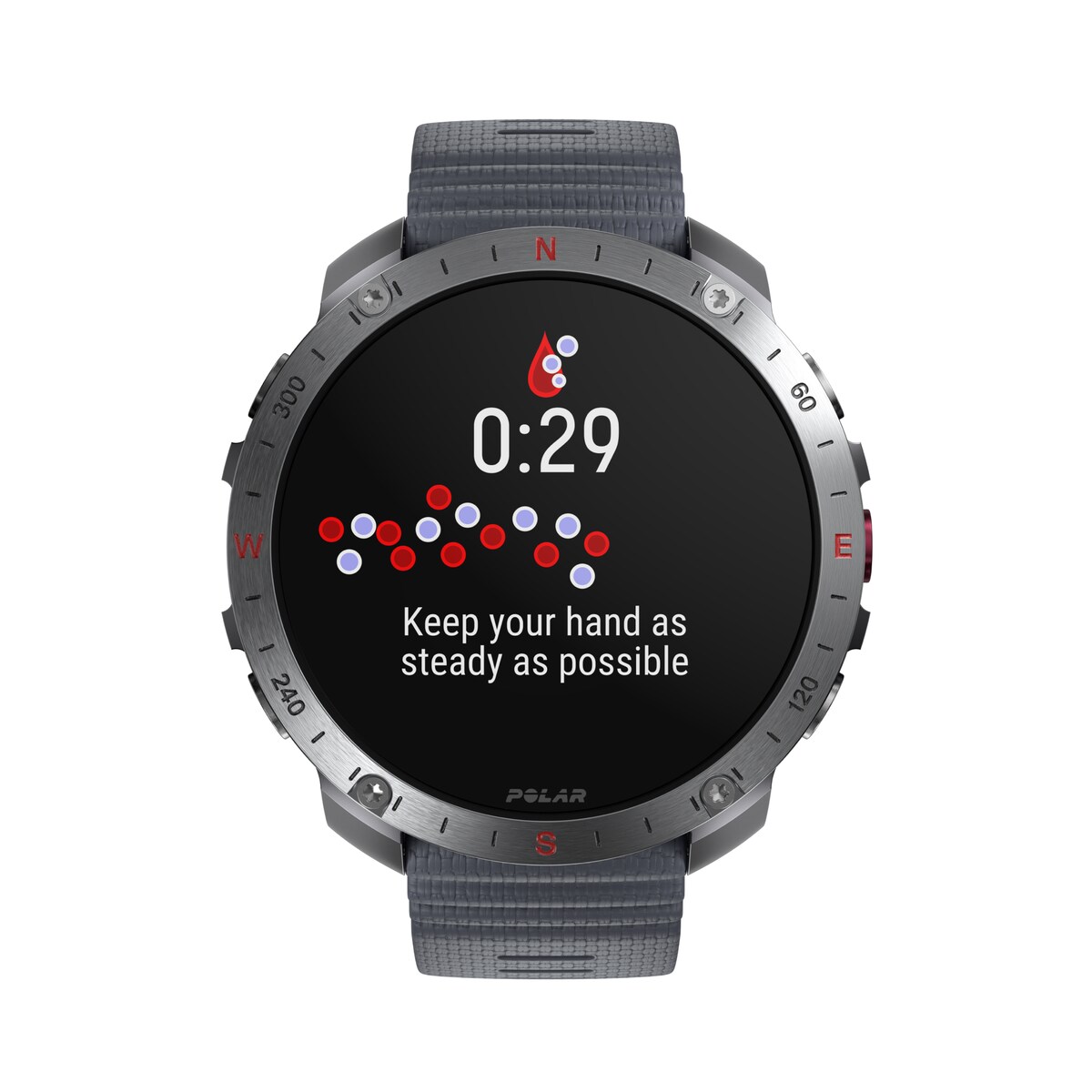 Relógio Smartwatch Polar Grit X2 Pro - Tamanho S-L Cinzento-14