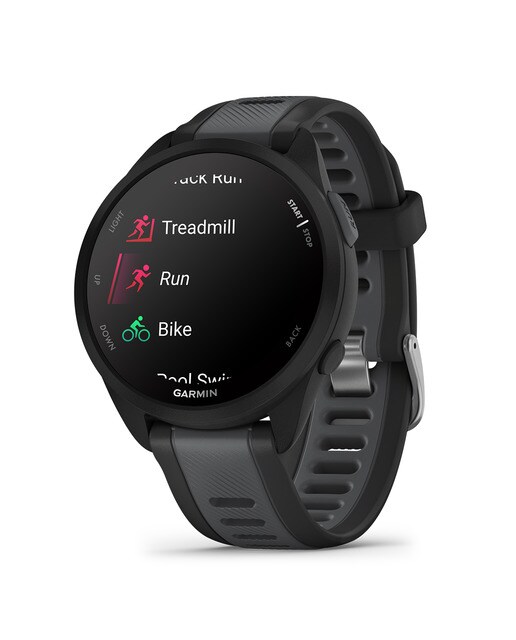 Relógio Smartwatch Forerunner 165 Preto / Cinzento-2
