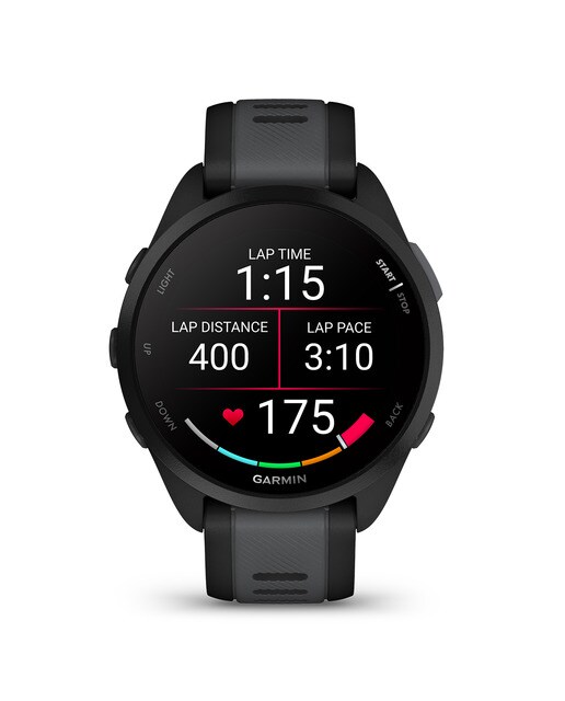 Relógio Smartwatch Forerunner 165 Preto / Cinzento-7