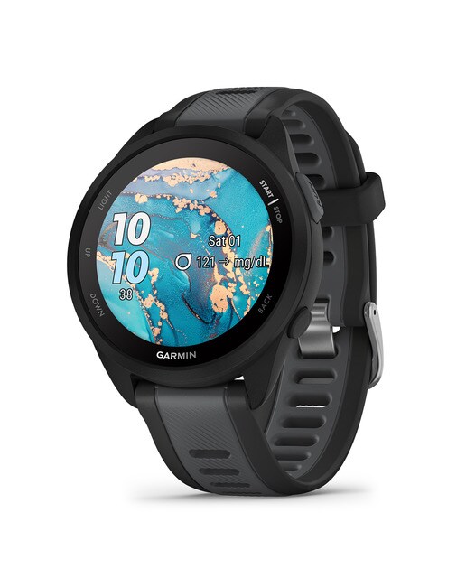 Reloj smartwatch Forerunner 165 Music Garmin Negro / Gris · El