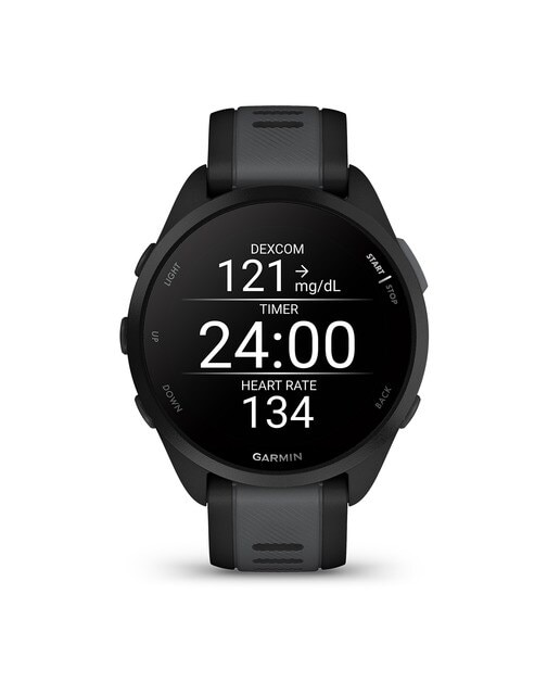 Reloj smartwatch Forerunner 165 Music Garmin - Negro / Gris Negro / Gris-8
