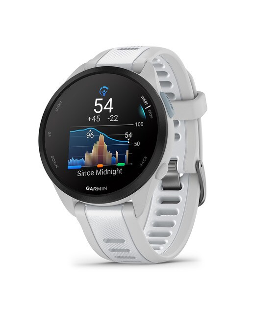 Relógio Smartwatch Forerunner 165 Music Cinzento / Branco-2
